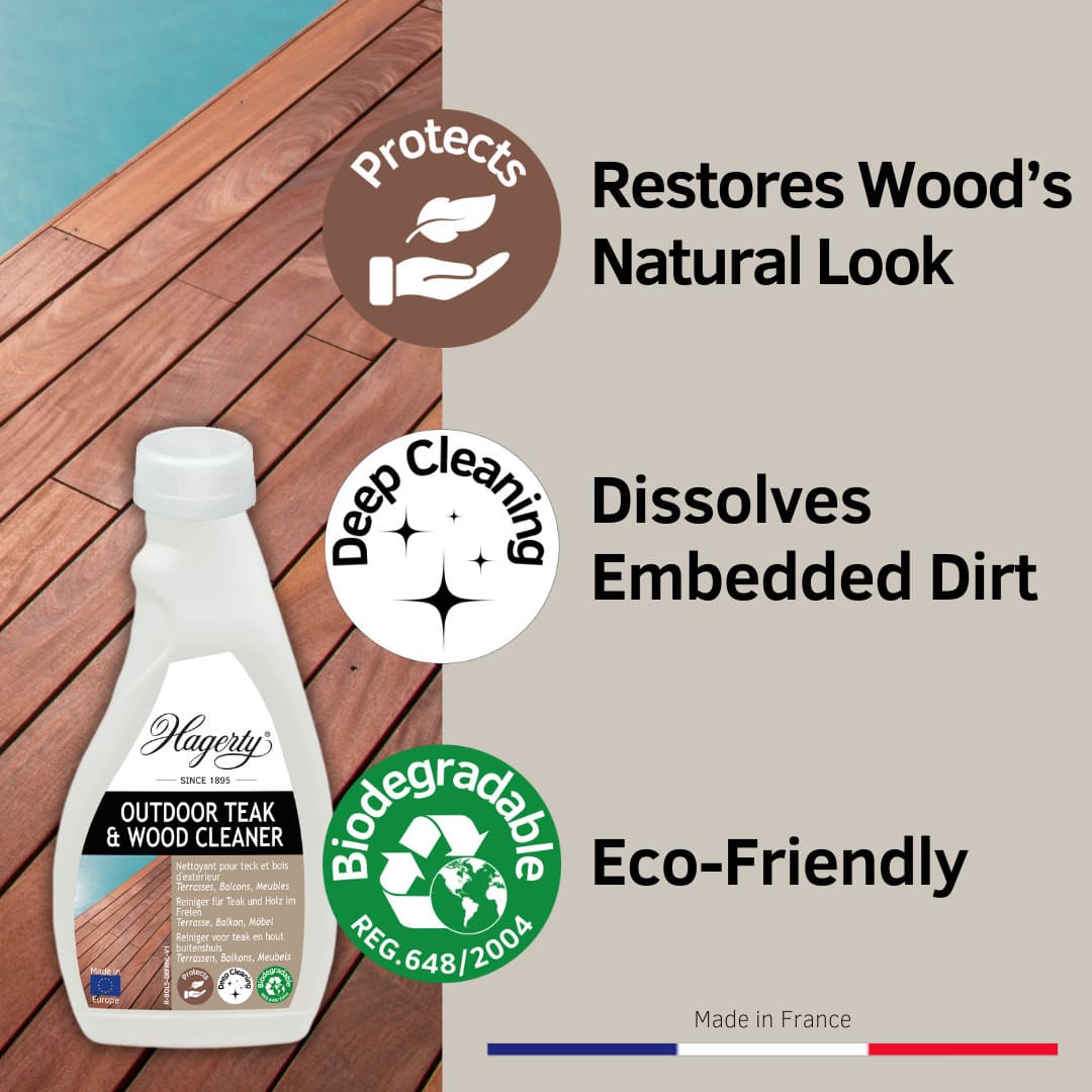 Hagerty Outdoor Teak & Wood Cleaner - 500 ml - Image 4
