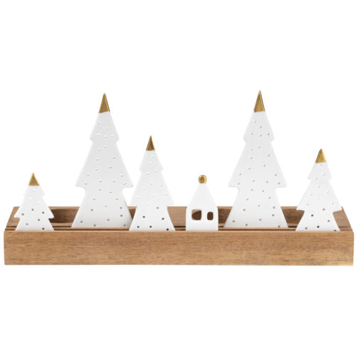 Illuminated Decoration Fir Trees