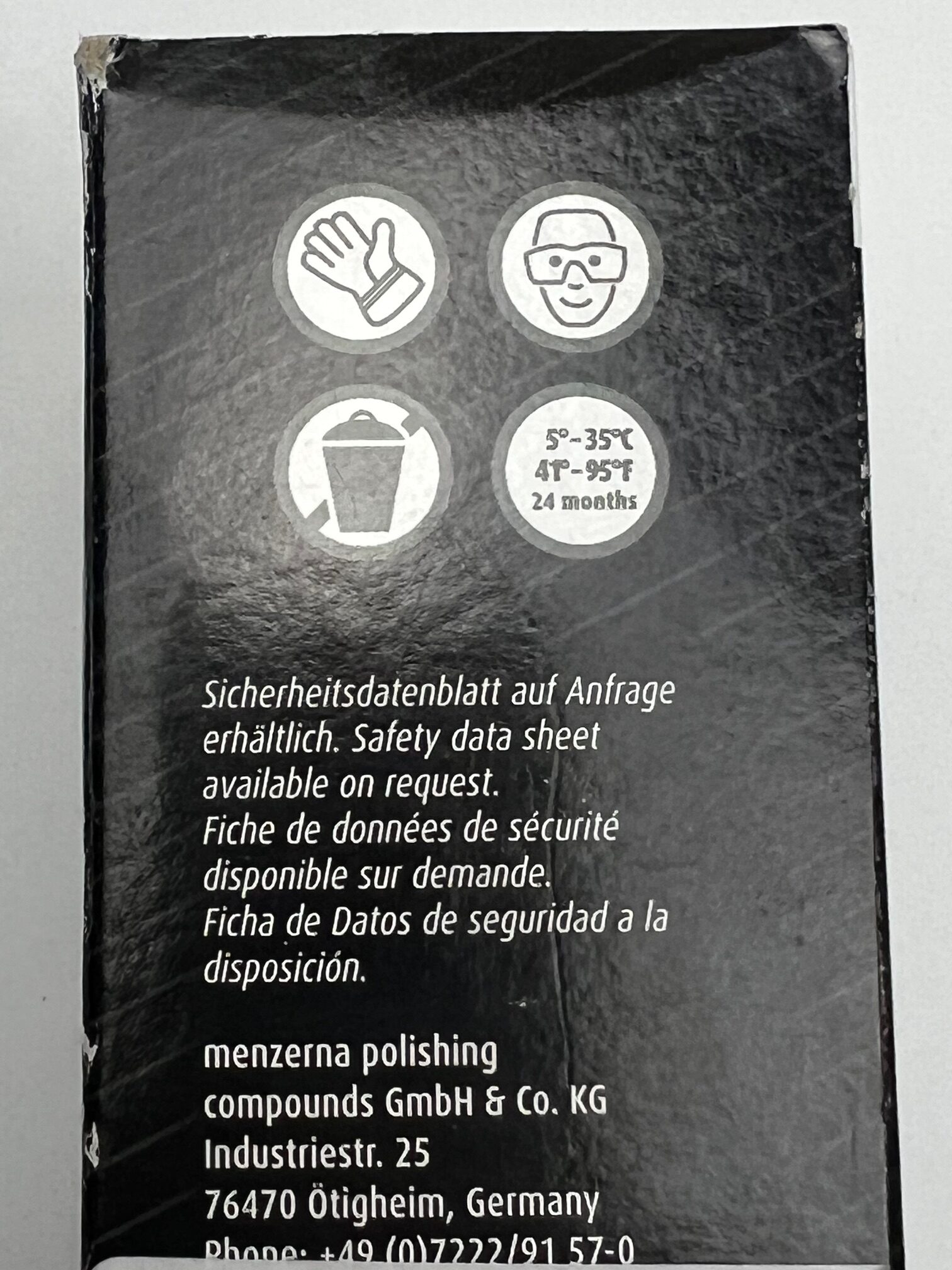 Menzerna polishing paste M5 for stainless steel, precious metals and lacquer 0.500 kg - Image 6