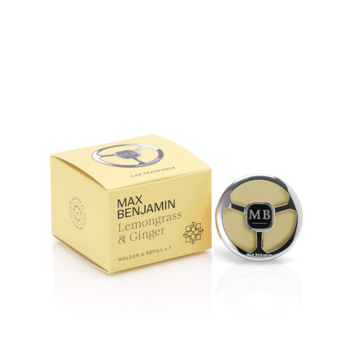 Max Benjamin Lemongrass and Ginger car fragrance dispenser