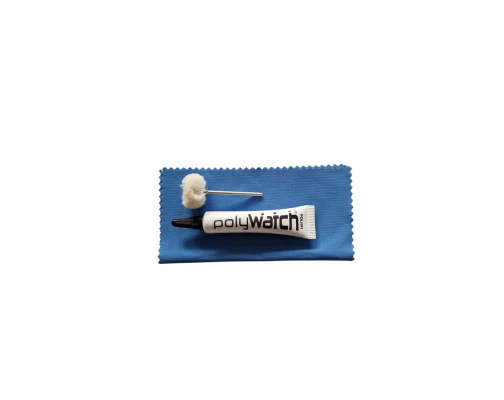 PolyWatch Plastic Crystal Polish Kit with Cloth and Brush - Image 8