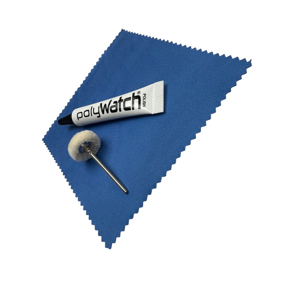 PolyWatch Plastic Crystal Polish Kit with Cloth and Brush - Image 5