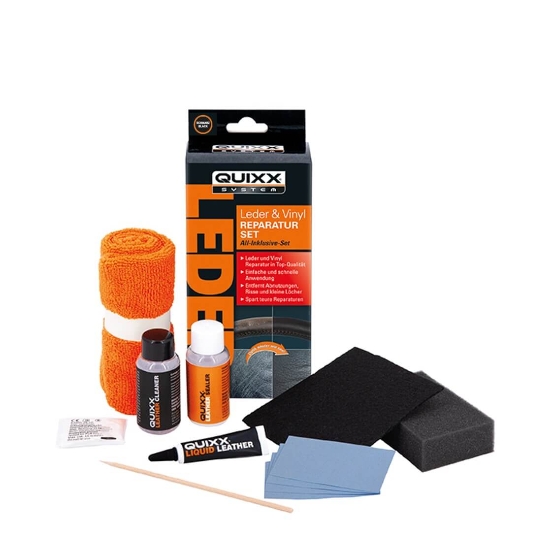 QUIXX Leather & Vinyl Repair Kit for Car Interiors - All-Inclusive Set, Ref. 10259 - Image 22