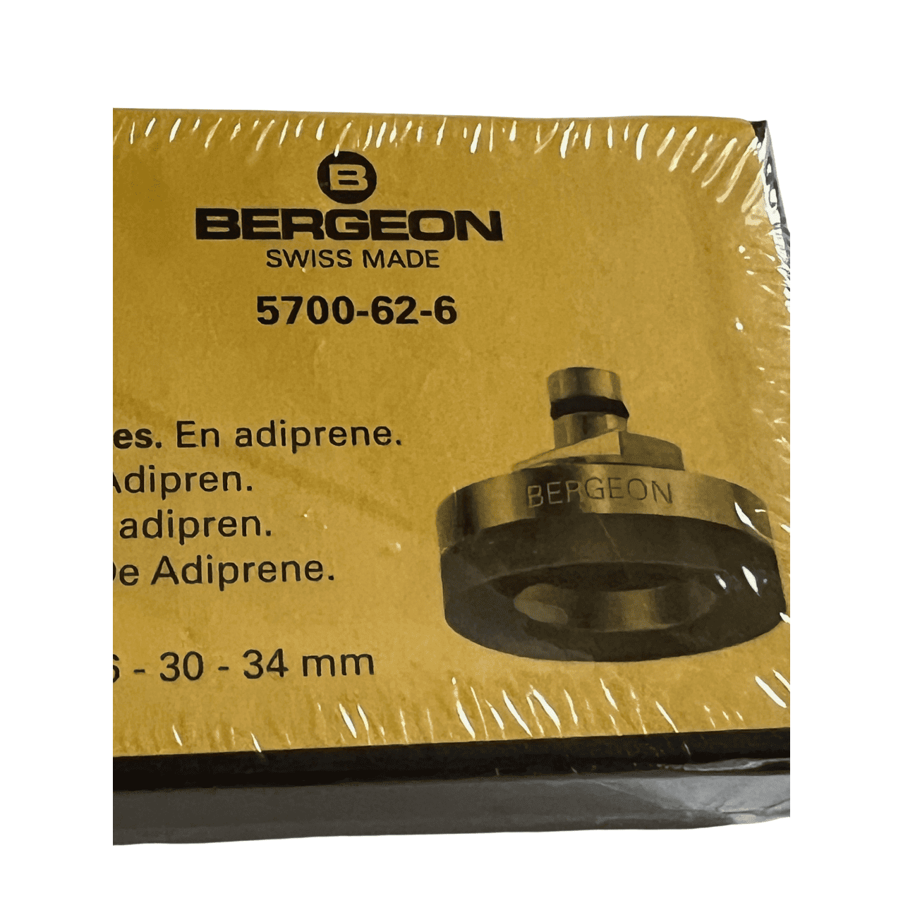 Bergeon 5700-62-6, Suction Heads Set - Soft Adiprene, 6 Pieces for 5700 Tool - Image 6