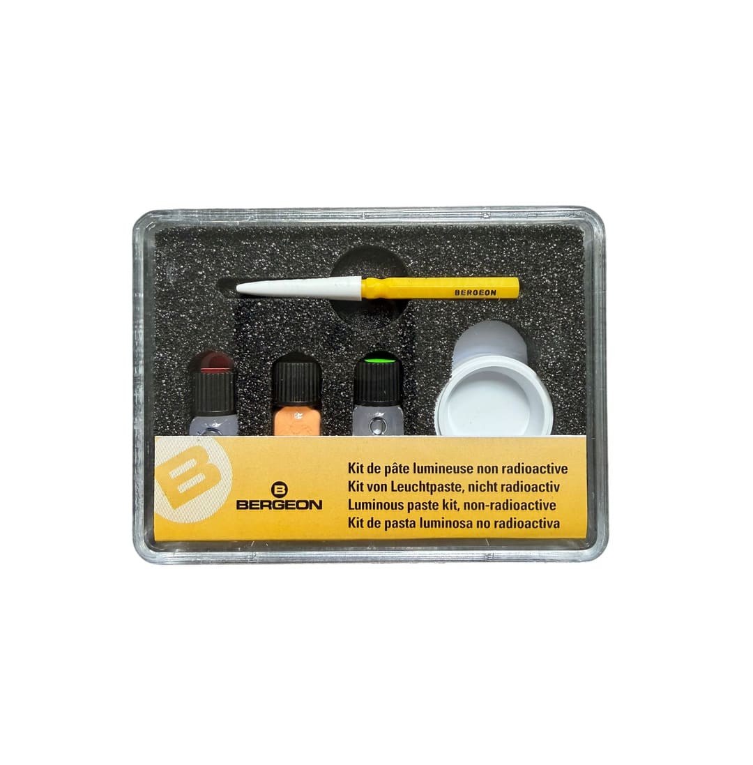 Bergeon 5680-O-07 orange luminous paste for watch hands