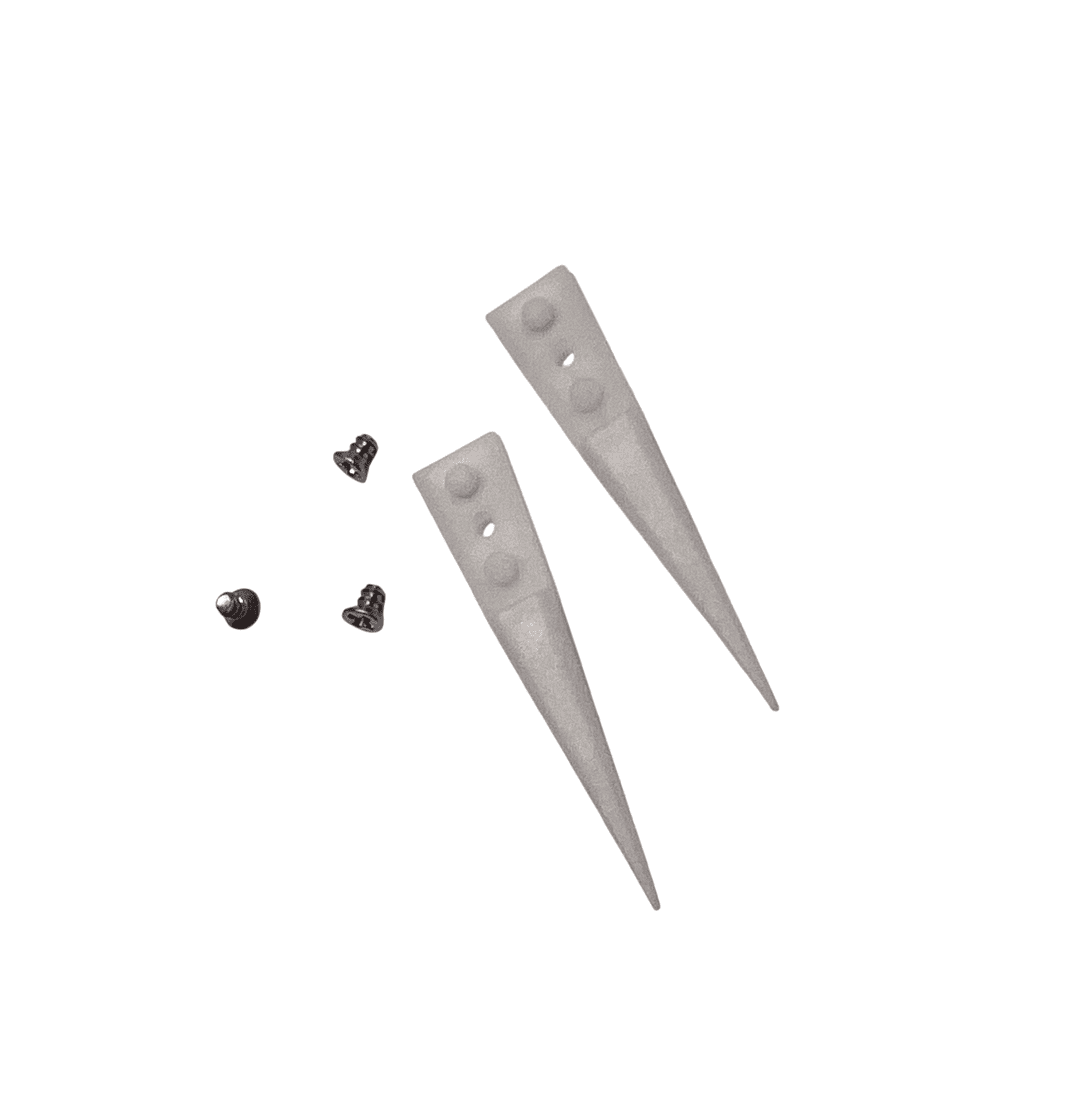 Bergeon 6571-DGR-BR-3 Delrin Tweezer Replacement Tips Pair - Image 3
