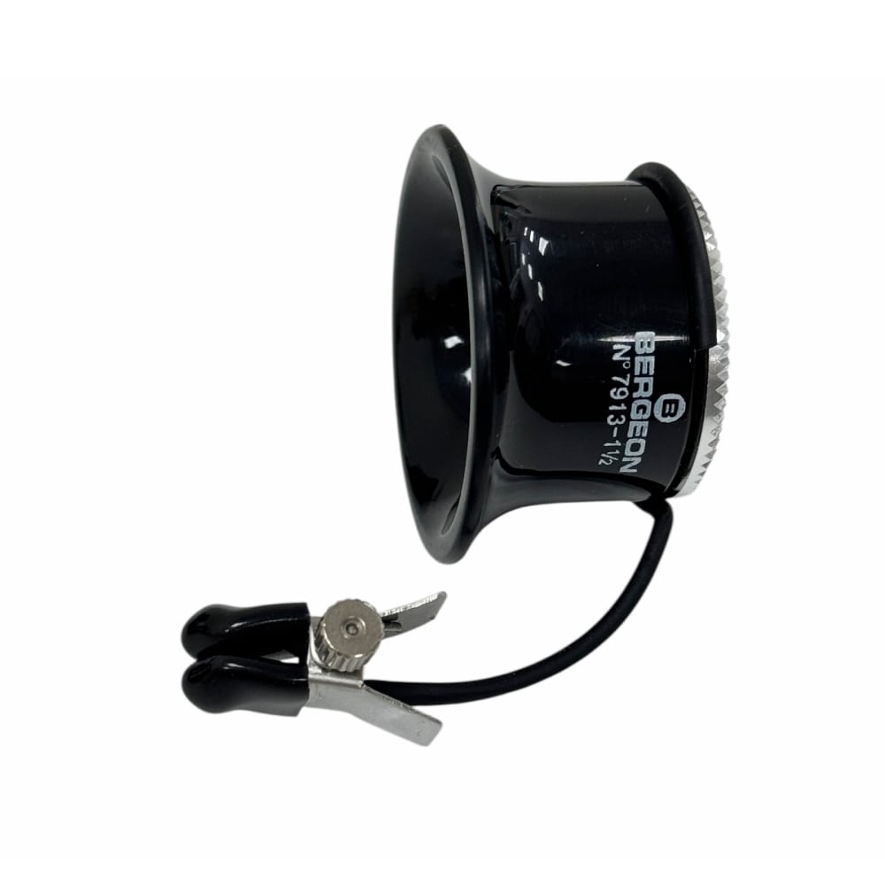 Bergeon 7913-1.5 eyeglass watchmaker loupe with clip 6.7x - Image 3