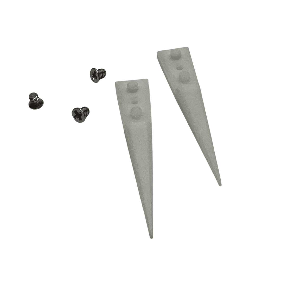 Bergeon 6571-DGR-BR-3 Delrin Tweezer Replacement Tips Pair