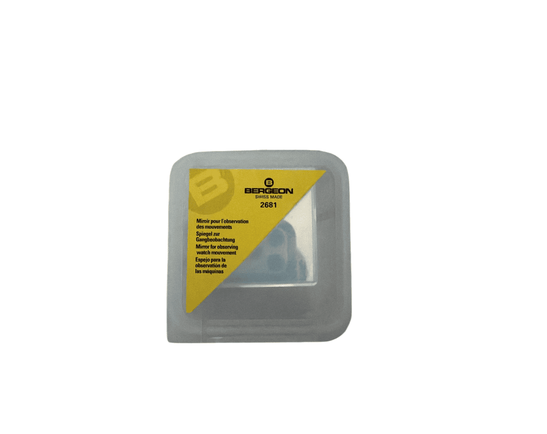 Bergeon 2681 Swiss Made Movement Observation Mirror 50 x 50 x 6mm - Image 2