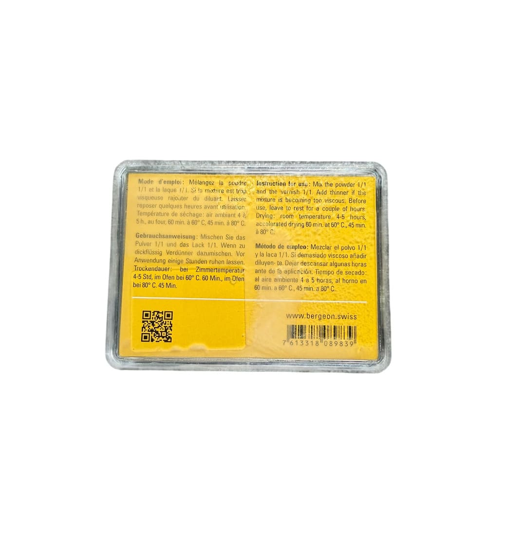 Bergeon 5680-O-07 orange luminous paste for watch hands - Image 4