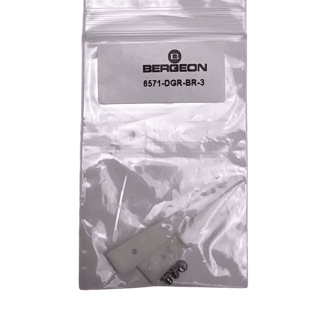 Bergeon 6571-DGR-BR-3 Delrin Tweezer Replacement Tips Pair - Image 4