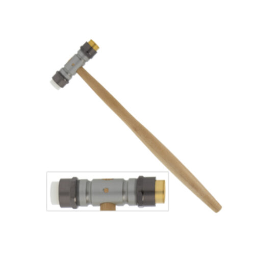 Boley small combined hammer in nylon and brass