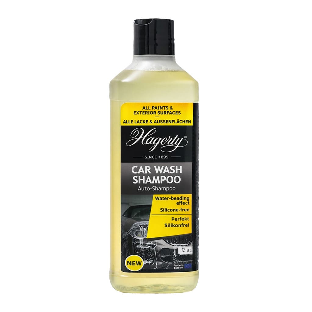 Hagerty Car Wash Shampoo - Gentle Cleaning for Paint, Plastics, and Glass, 500 ml