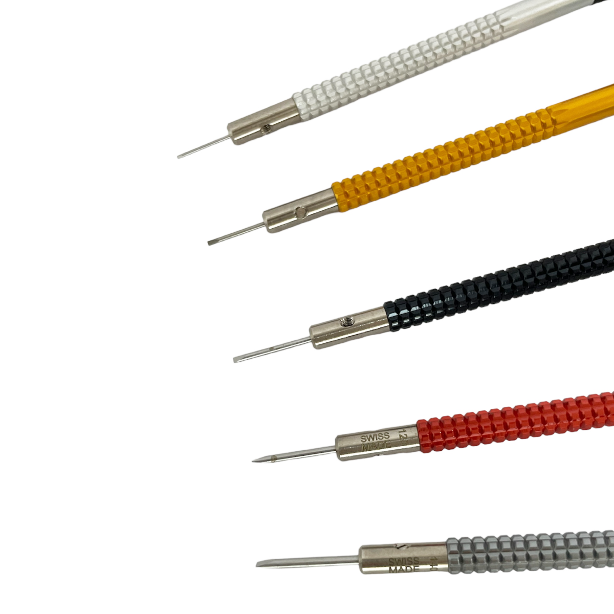 Horotec MSA01.020-A set of 5 screwdrivers with ball bearings 0.60 to 1.40 mm - Image 3
