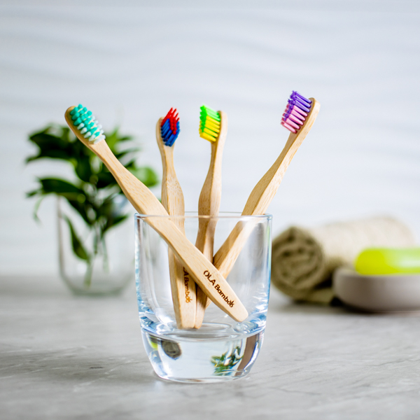 Kids Toothbrushes OLA Bamboo - Image 3