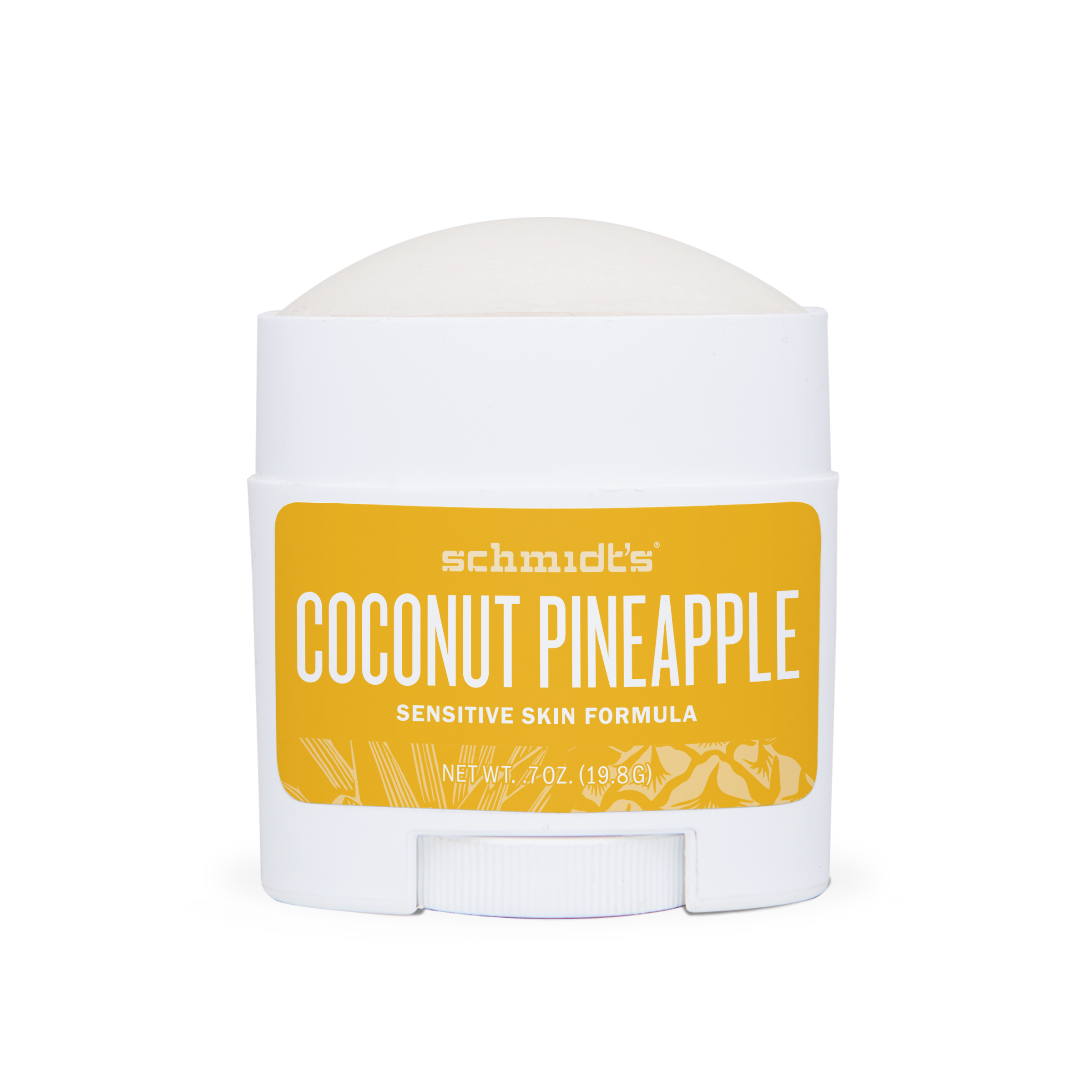 Schmidt's Naturals Sensitive Skin Deodorant Stick - Travel Size: Coconut Pineapple - Image 3