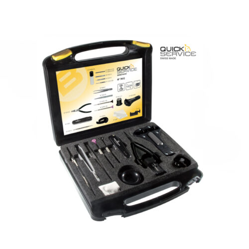 Bergeon 7812 watchmaker service case for the quick service