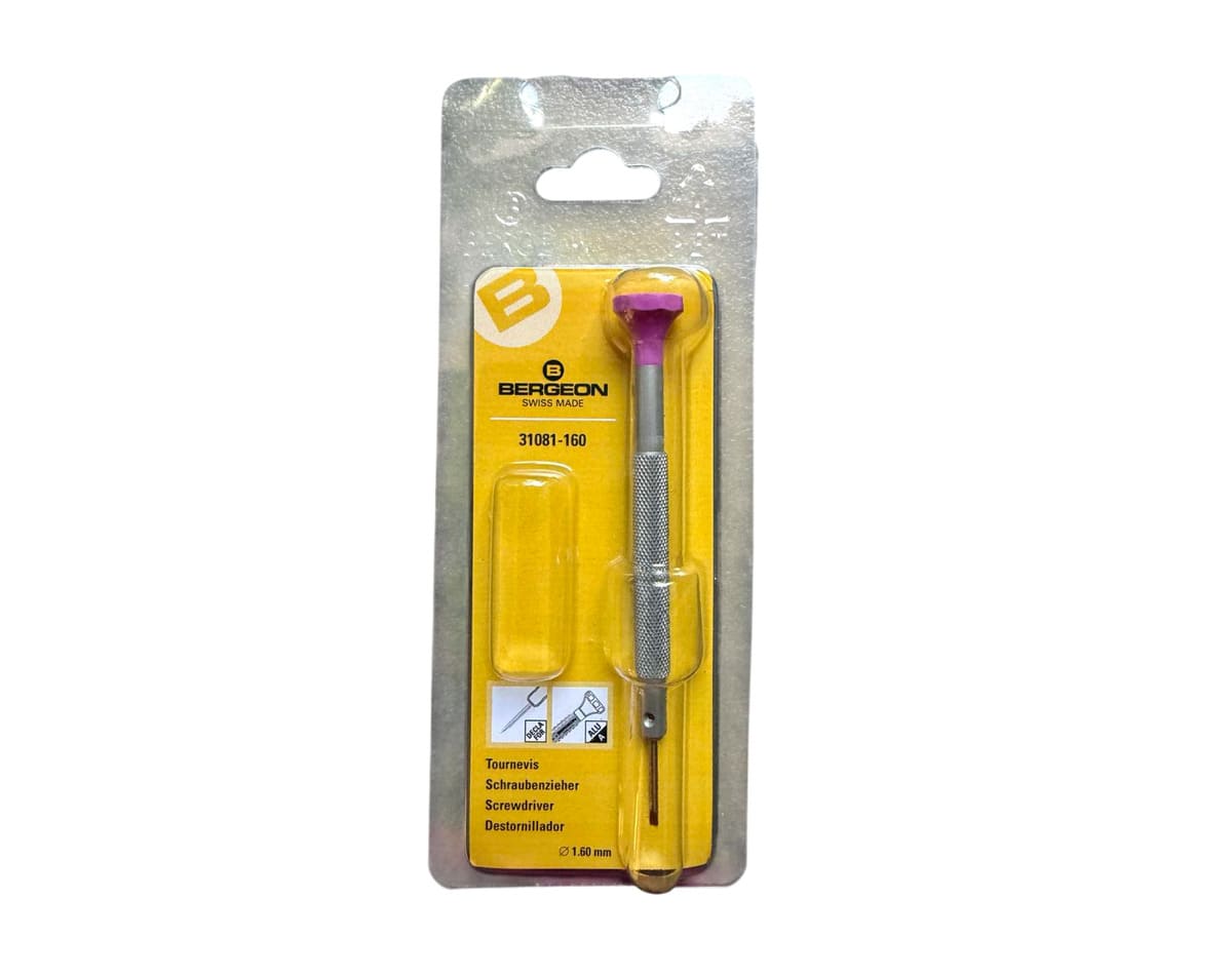 Bergeon 31081-160 Non-Magnetic Watchmaker Screwdriver 1.60mm