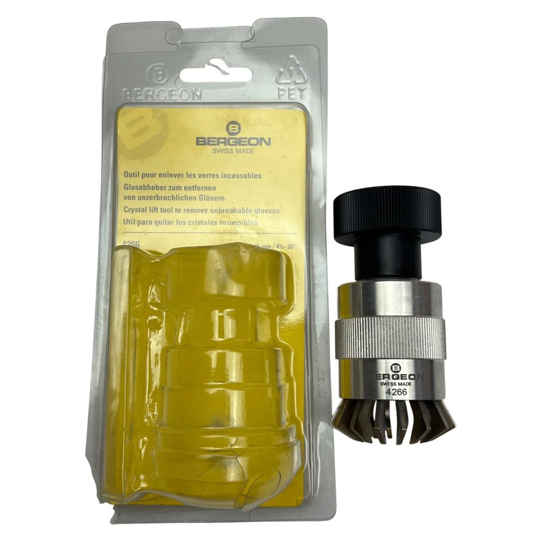 Return Damaged Box: Bergeon 4266 Vigor Watch Crystal Fitting and Removal Tool - Image 3