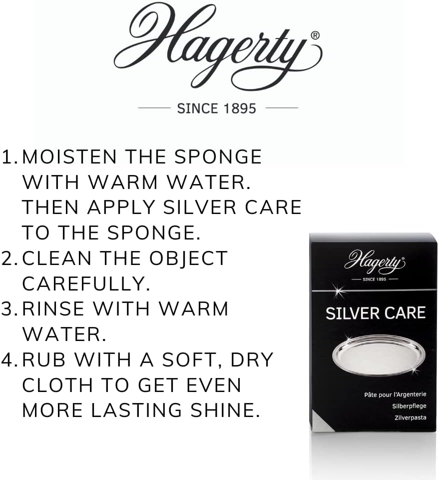 Hagerty Silver and Silver Plated Care Cleaning and Polishing 185 grams - Image 7