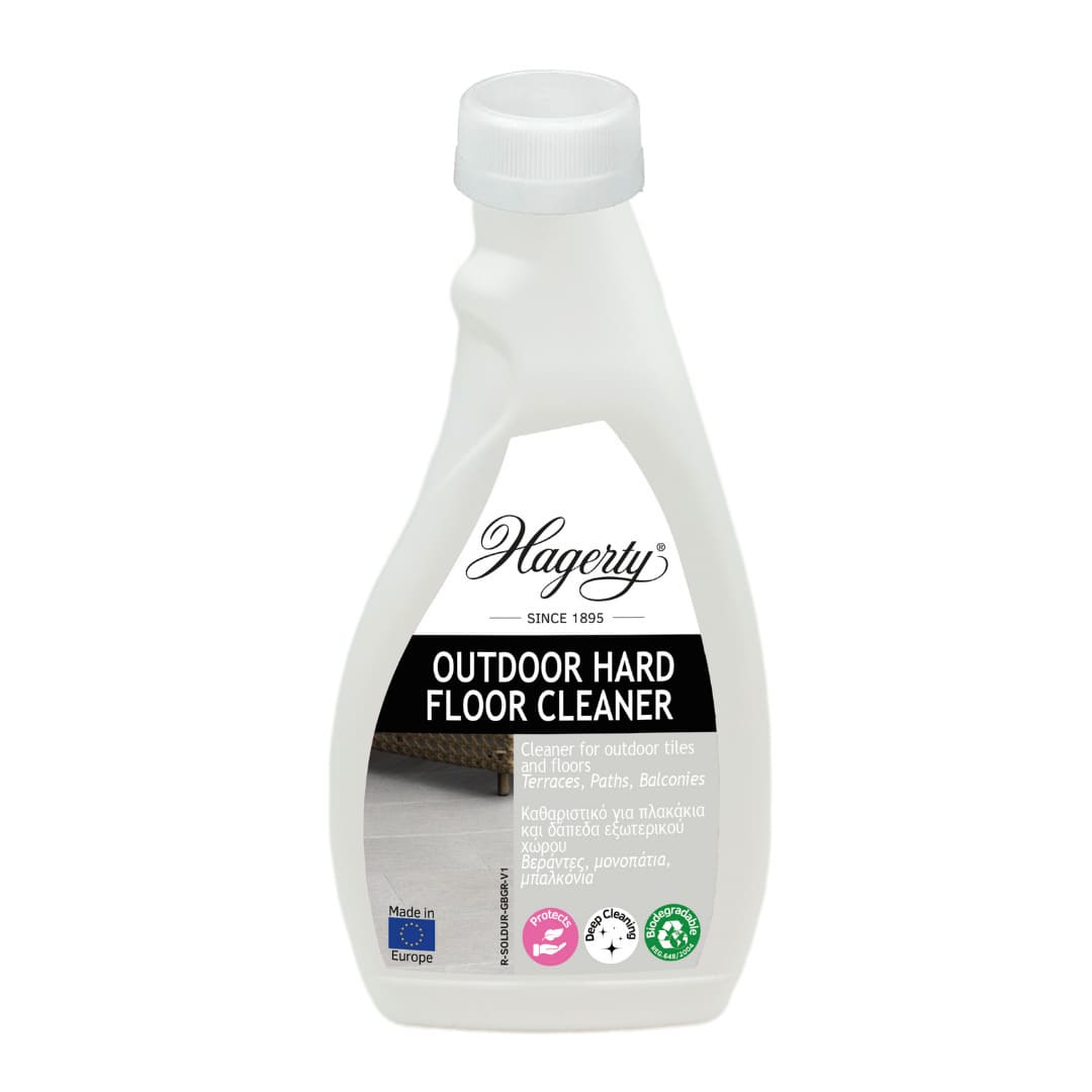 Hagerty Outdoor Hard Floor Cleaner for Tiles and Natural Stone - 500 ml