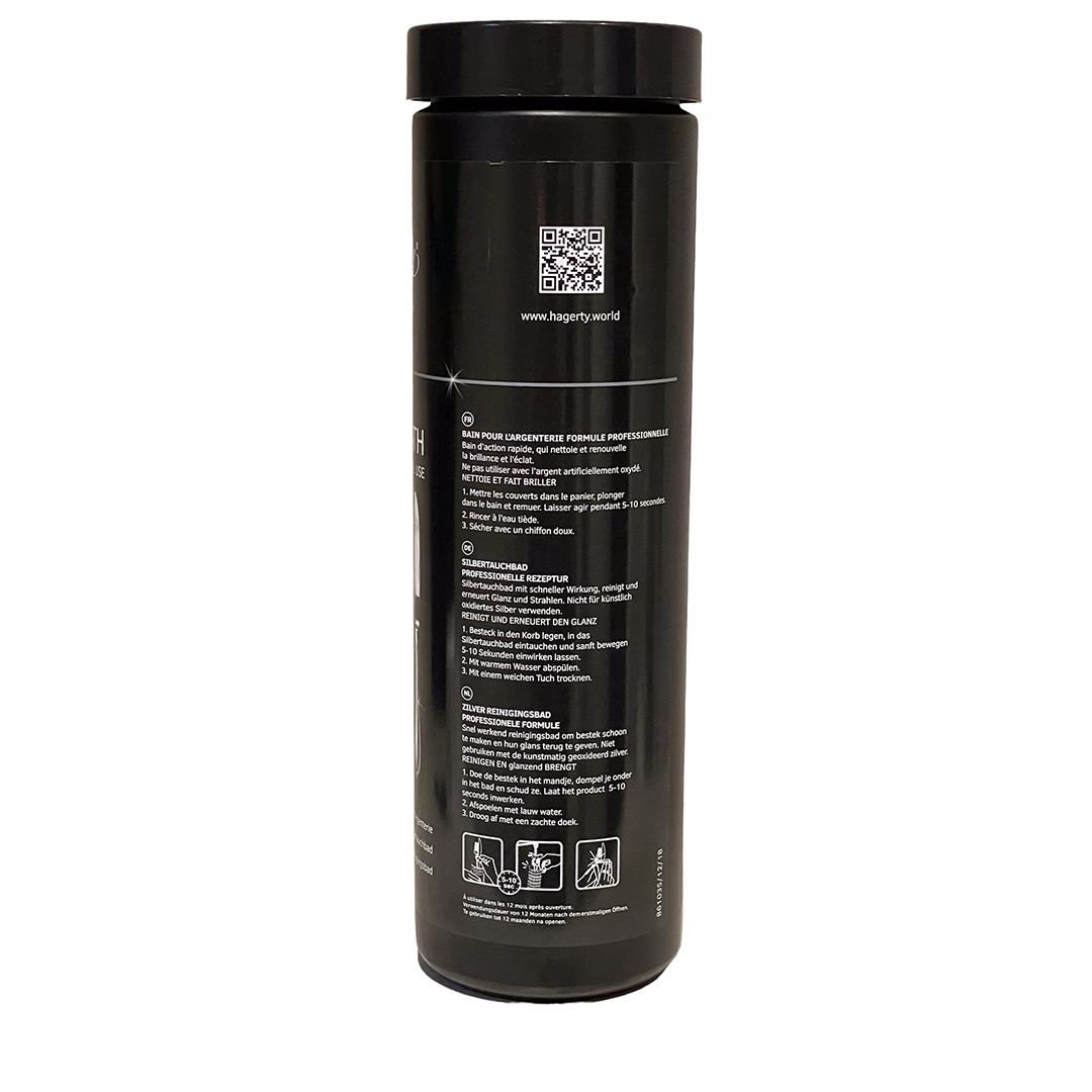 Hagerty silver bath pro removes tarnish 580ml - Image 4