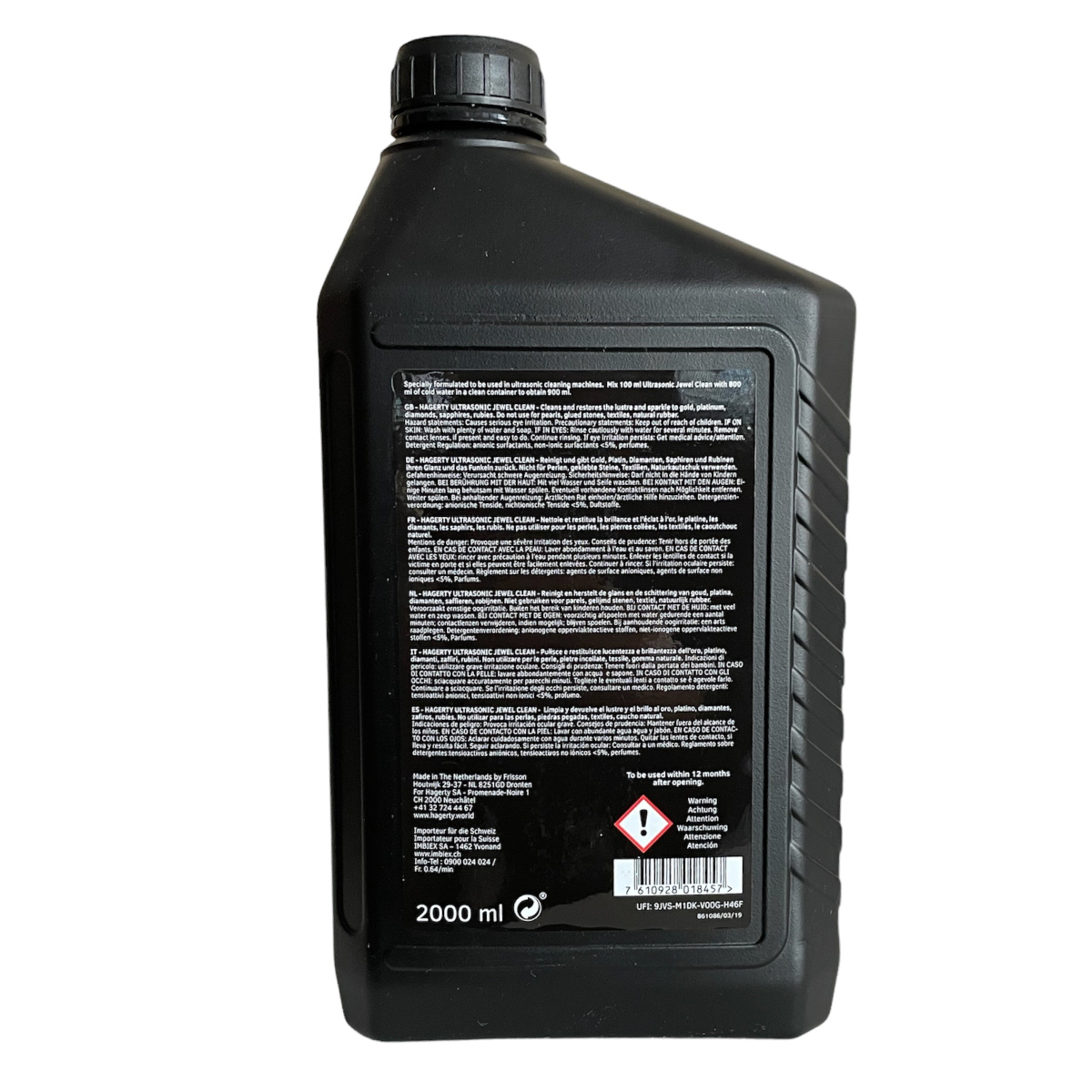Hagerty Ultrasonic Jewel Clean 2 Liters - Image 2