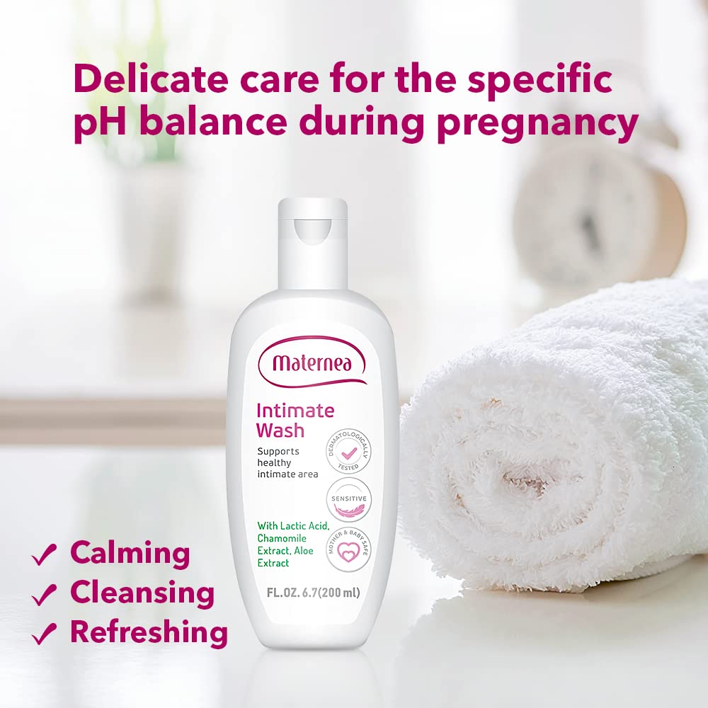 Maternea Intimate Wash Gel for Pregnancy and Postpartum Care, 200 ml - Image 3