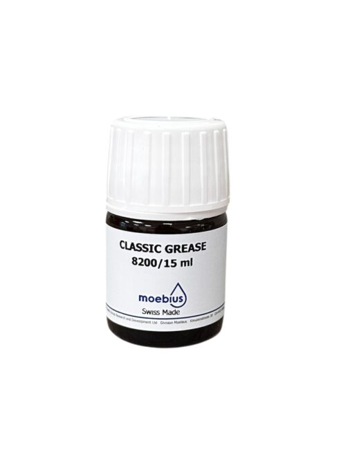 Moebius 8200 mainspring barrel watch lubricant grease 15 ml