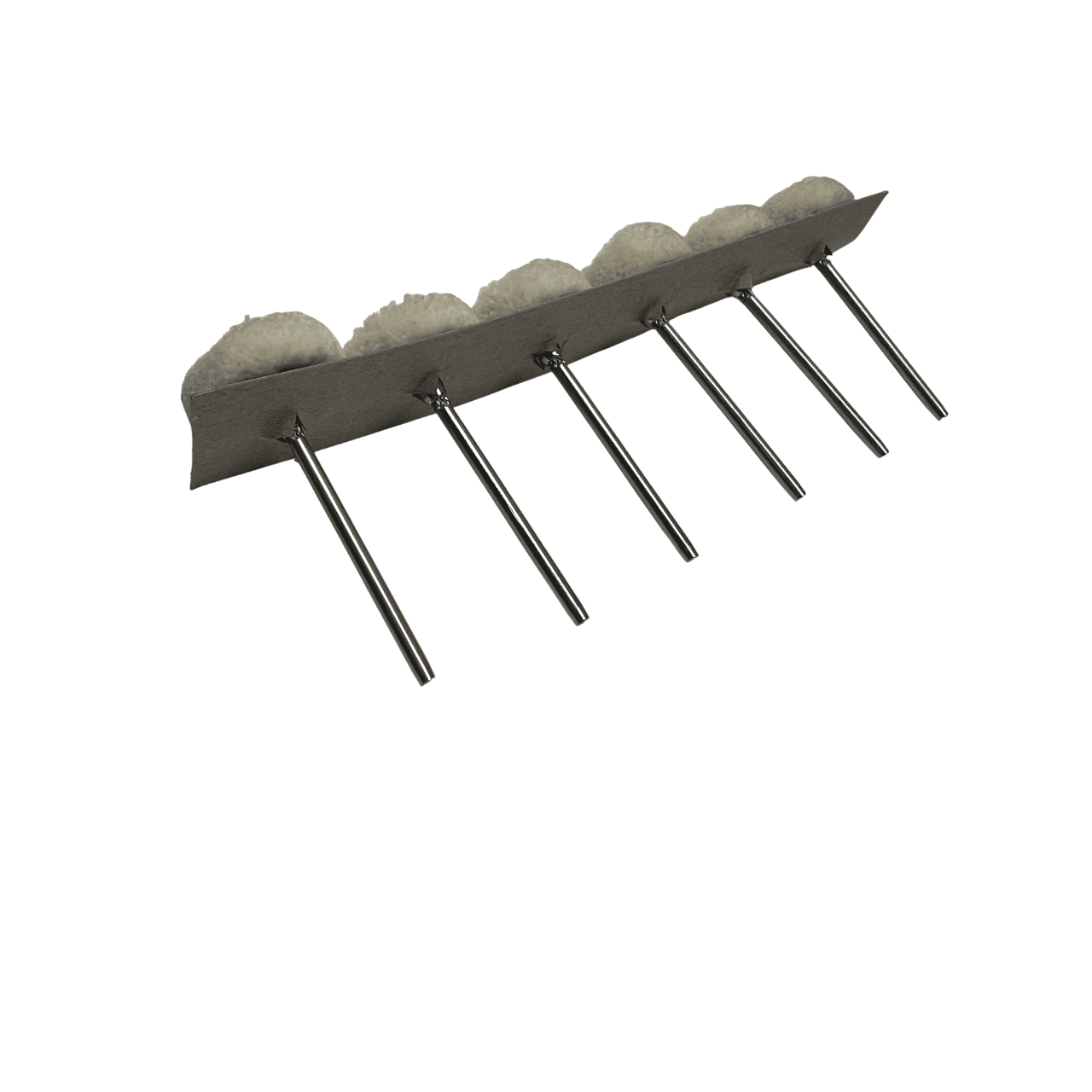 Polirapid Round Cotton Polishing Brushes, 21 mm, 6 Pack - Image 2