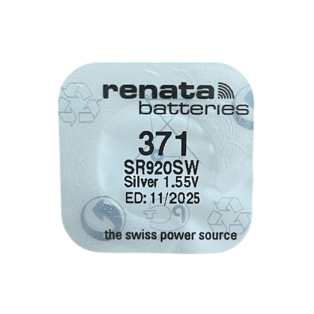 Renata 371 SR920SW watch coin battery 1.55 V - Image 2