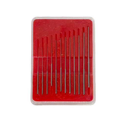 Beco Technic Set of 12 Tapered Cutting Broaches 0.05-0.55 mm