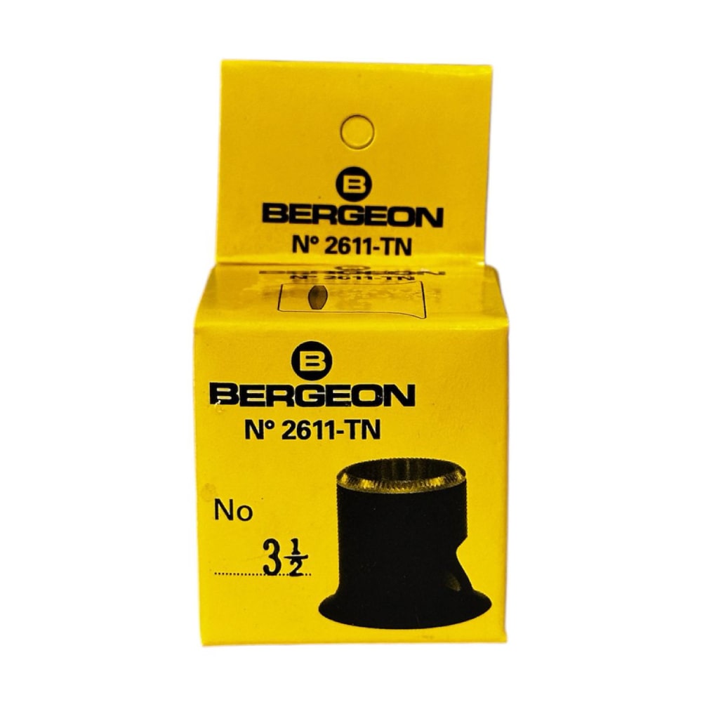 Bergeon 2611-TN 2.8x watchmaker eyeglasses loupe biconvex air 3.5 - Image 3