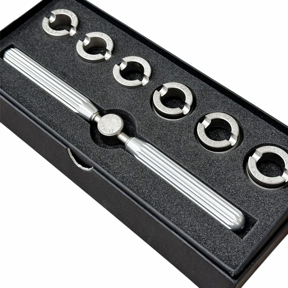 Bergeon 5537 waterproof & grooved watch case opener closing tool (Rolex, Tudor) - Image 5