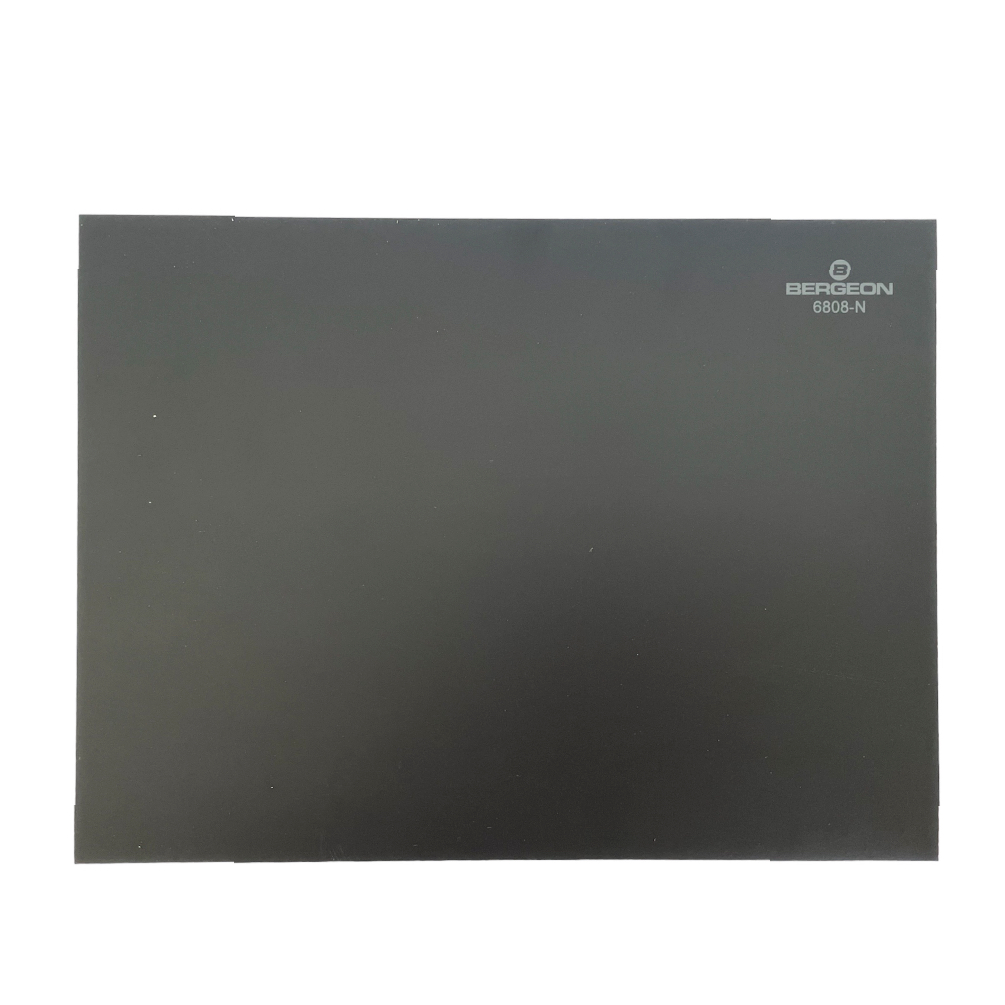 Bergeon 6808-N black mat watchmaker bench top, hard–anti-skid