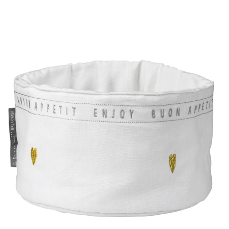 Räder Large Cotton Embroidered Breakfast Bread Basket