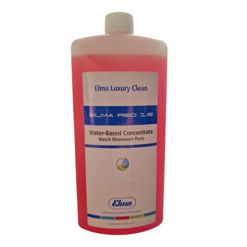 Elma Red 1:9 Cleaning Concentrate for Watches and Clocks - 1L