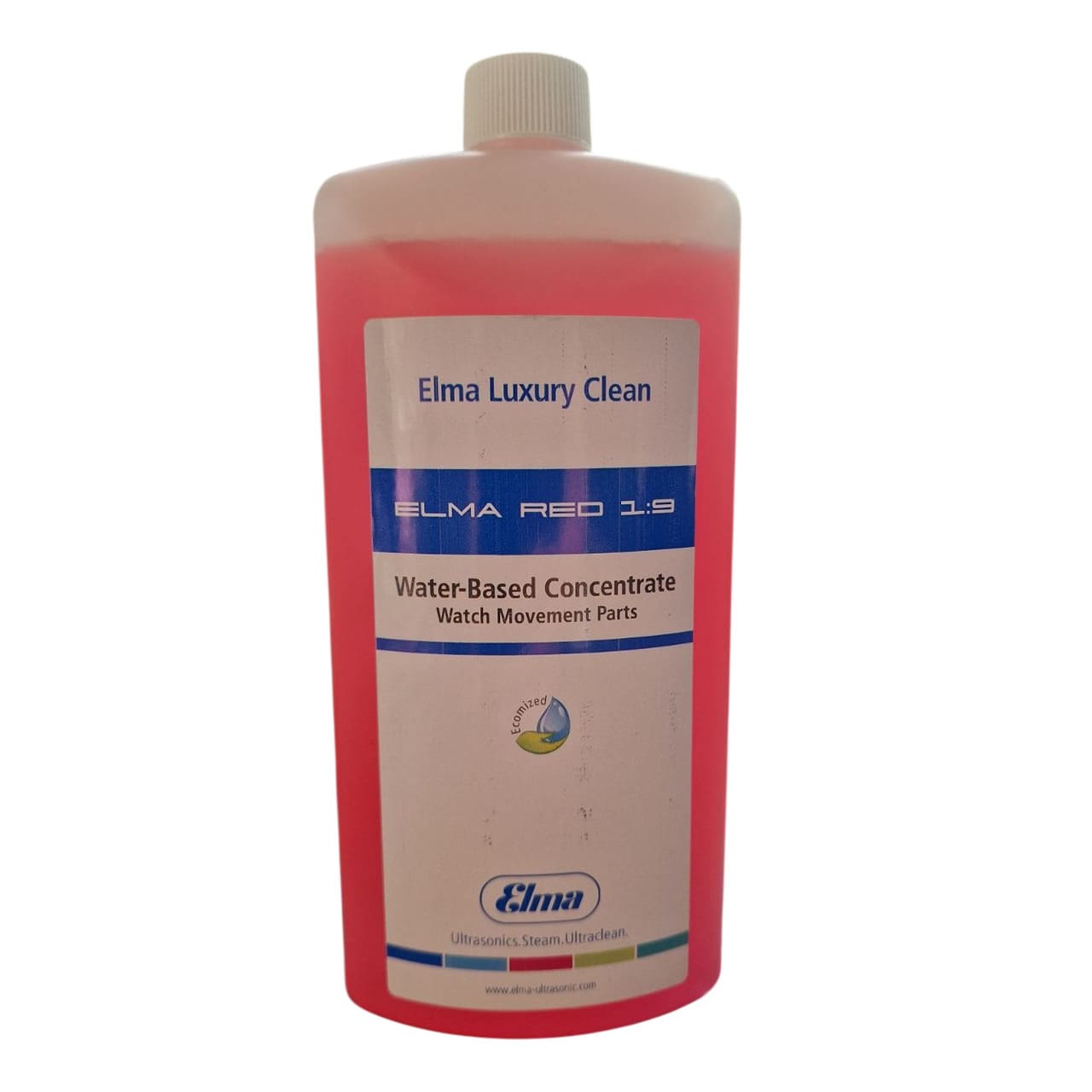 Elma Red 1:9 Cleaning Concentrate for Watches and Clocks - 1L