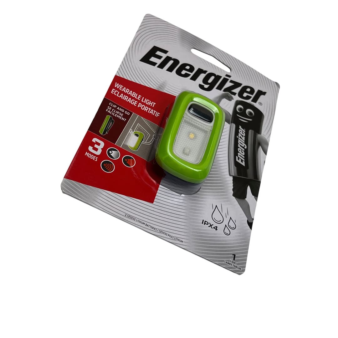 Energizer Wearable LED Clip Light with 3 Modes and IPX4 Rating - Image 4