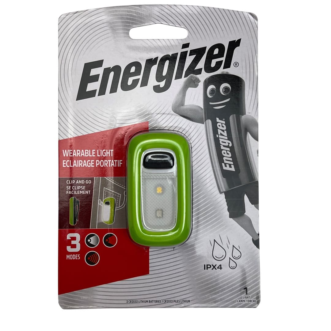 Energizer Wearable LED Clip Light with 3 Modes and IPX4 Rating - Image 5