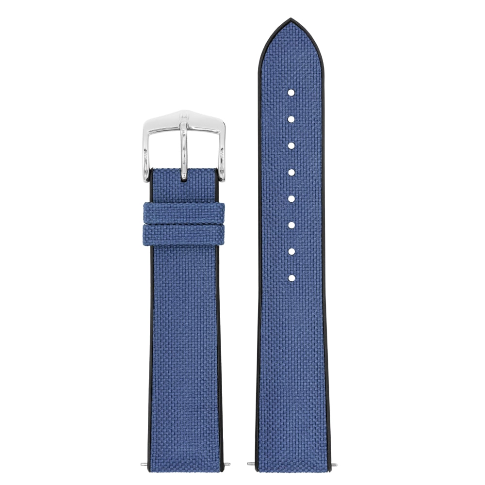 Hirsch Arne L blue watch strap, 20 mm, 0925090080-2-20 - Image 6