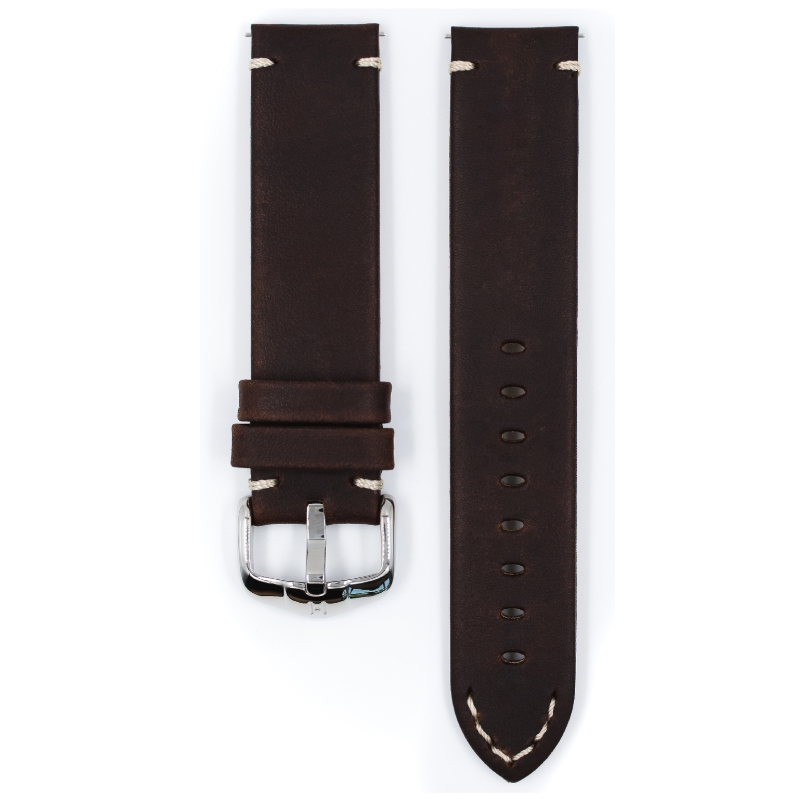 Hirsch Ranger genuine Calf leather watch strap 18 mm 05402010-2-18 - Image 3