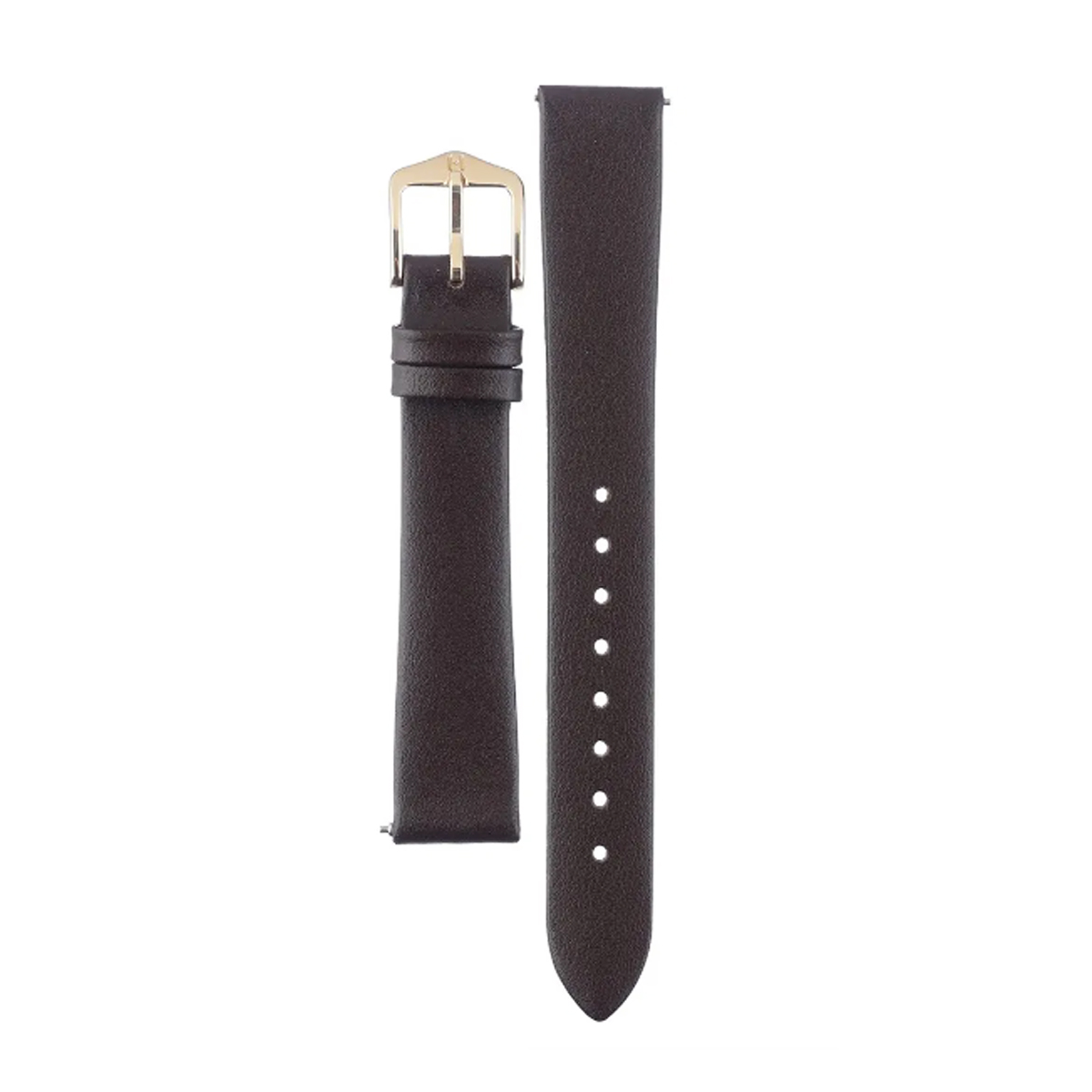 Hirsch Toronto M brown calf leather watch strap 18 mm 03702110-1-18 - Image 2