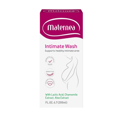 Maternea Intimate Wash Gel for Pregnancy and Postpartum Care, 200 ml