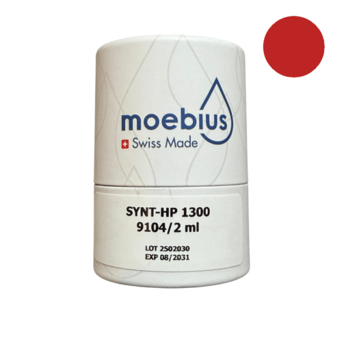 Moebius 9104 1300 Synthetic HP Oil Mechanical Watches 2ml red color
