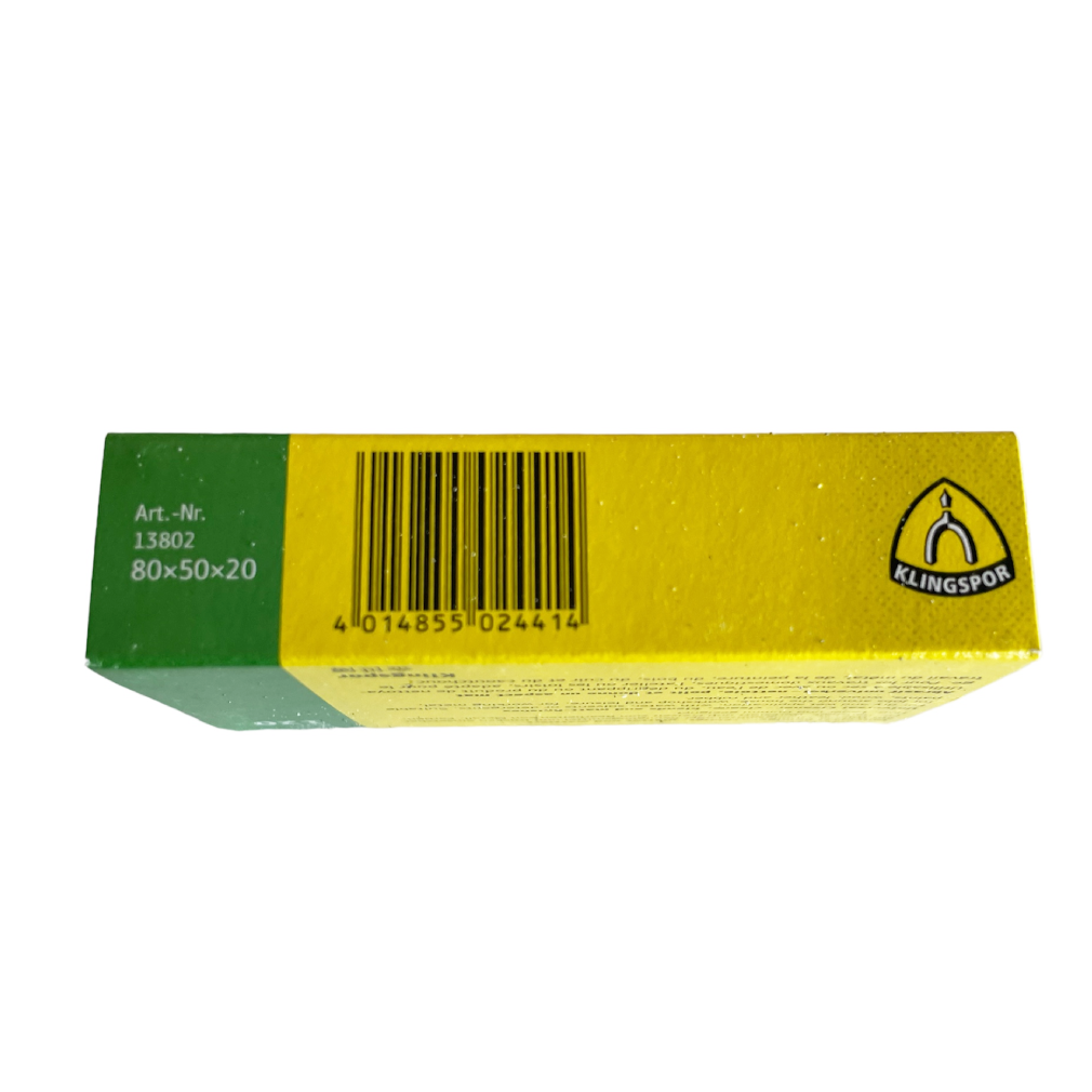 Klingspor Schleiffix universal cleaning block abrasive for metals, medium 120 - Image 3