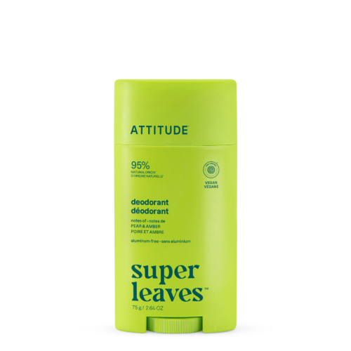 ATTITUDE Super Leaves Deodorant Pear & Amber 75 g