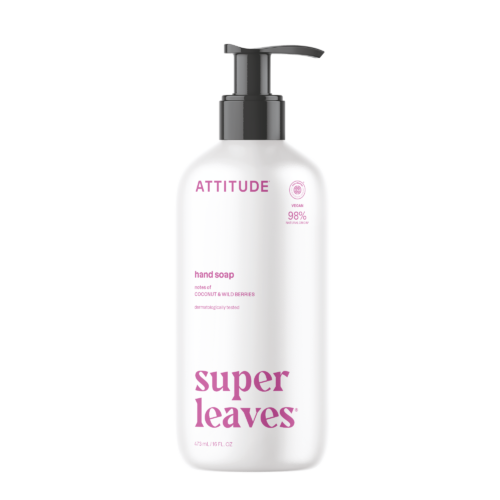 ATTITUDE Super Leaves Hand Soap Coconut & Wild Berries 473 ml
