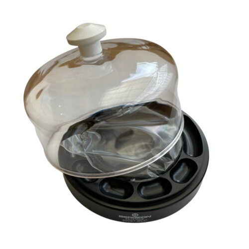 Bergeon 30097-BCC dust cover with organiser for watch parts