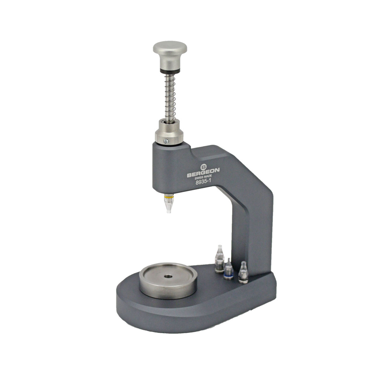 Bergeon 8935-1 watch hand setting tool with 4 tips